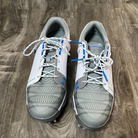 Under Armour Tempo Sport Womens Golf Spikes Waterproof Shoes - Picture 2 of 12